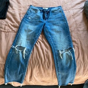 ADORABLE madewell jeans- boho, lounge, super soft